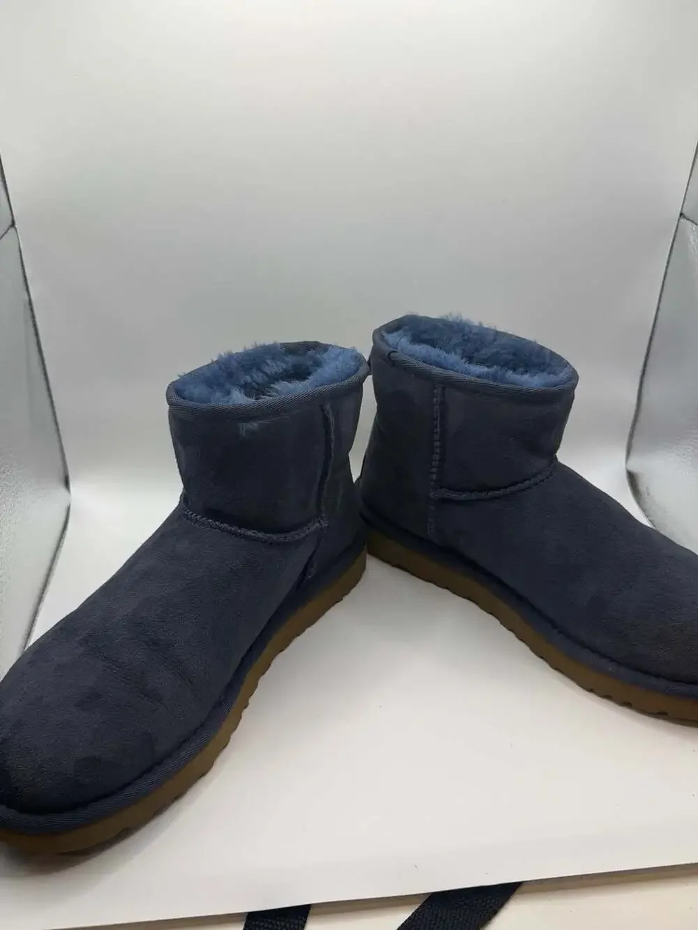 UGG Classic Mini II Boots in Navy Blue